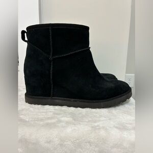 Ugg Classic Femme Ankle Wedge Booties 8.5
